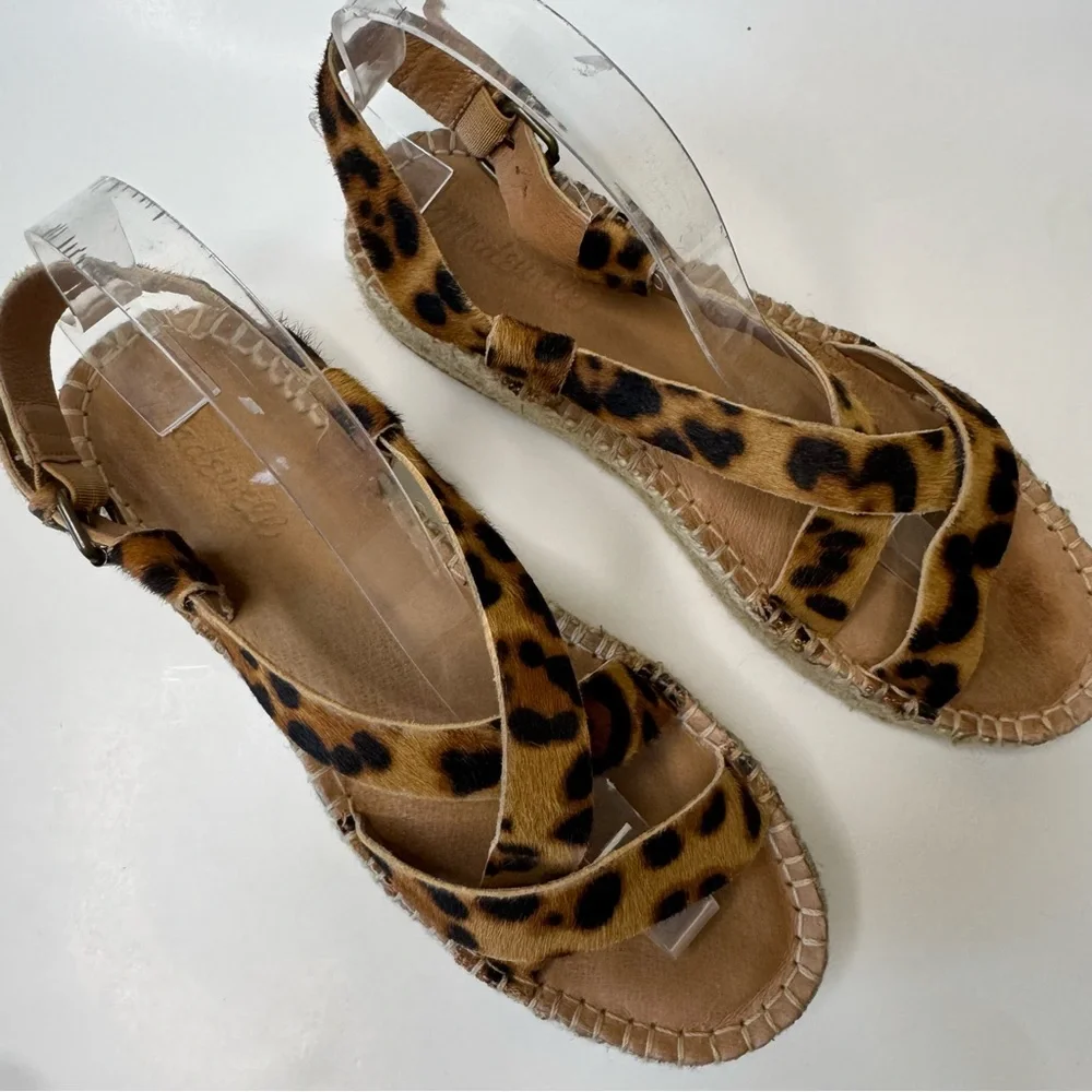 Madewell Aleh Asymmetric Espadrille Sandals